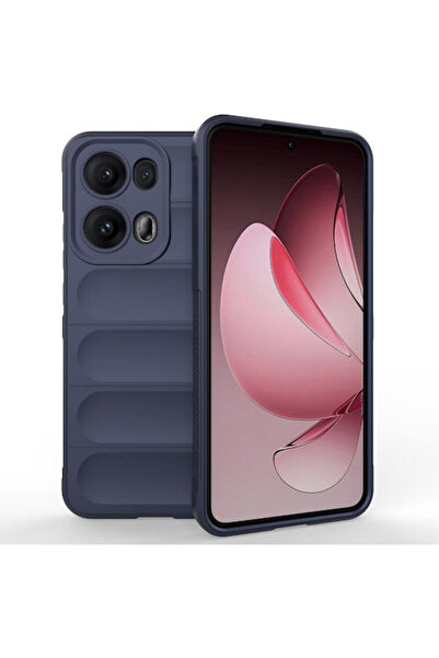 OEM Μαγική Ασπίδα Πίσω Θήκη Σιλικόνης Μπλε (Oppo Reno13 Pro 5G)