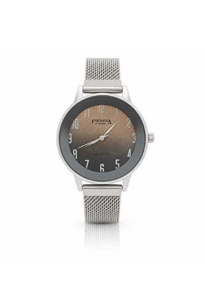 Generic Brand Ceas de damă Francesca di Geneva FF218, argintiu, quartz