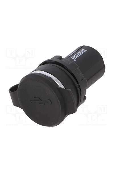 OEM Soclu USB EMAS T0-BUSB30, 22mm, IP65, pe panou, USB 3.0, plastic