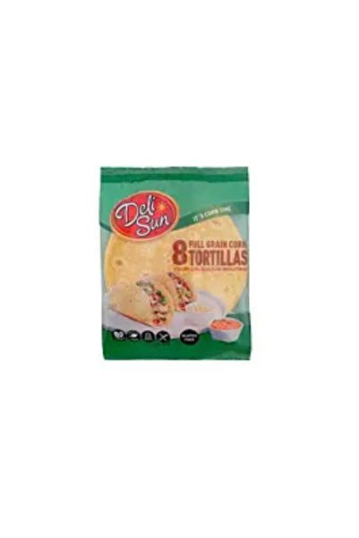 Deli Sun 8 Tortillas de porumb, fără gluten 208g