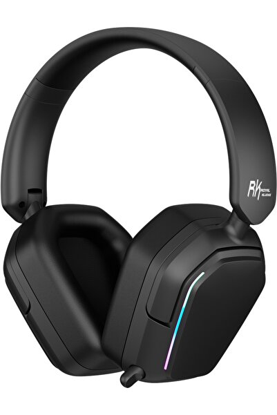 ROYAL KLUDGE HG101 Matte Black RGB 7.1 Kablosuz Gaming Kulaklık