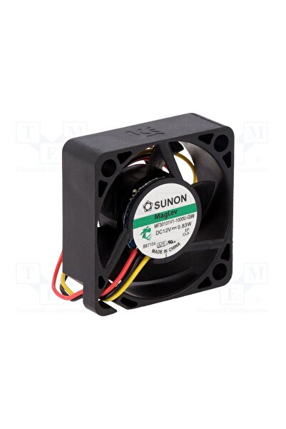 OEM Ventilator DC SUNON MF30101V1-G99-A, axial, 12VDC, 30x30x10mm, 9,3m3/h, 2...