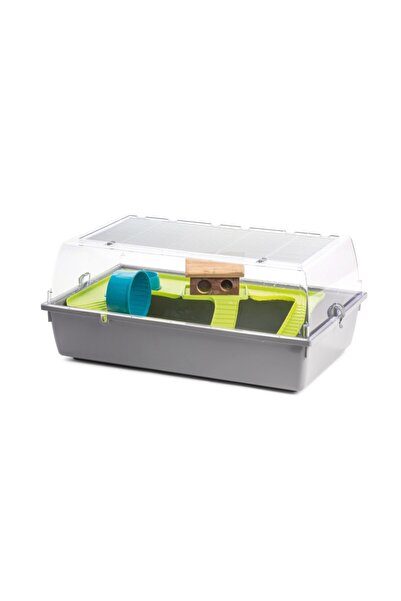 Mps Cușcă pentru rozătoare, Tamburino Fun, cu capac, din plastic, 75 x 47 x 3...