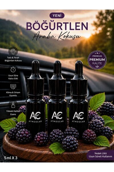 Atmoscartr Araç Kokusu Böğürtlen Kokusu