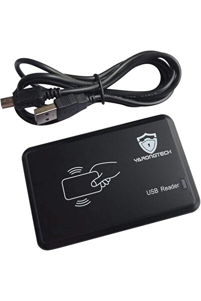 YARONGTECH RFID Card Reader,EM4100 Desktop id 125khz Reader (10D)