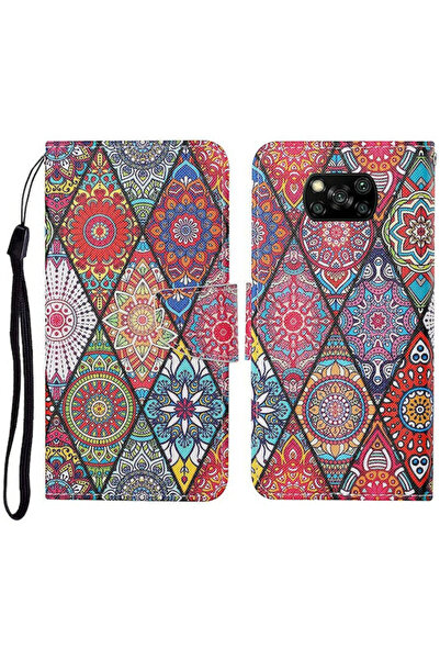 OEM Πολύχρωμο Σχεδιαστό Πορτοφόλι (Poco X3 NFC / X3 Pro)