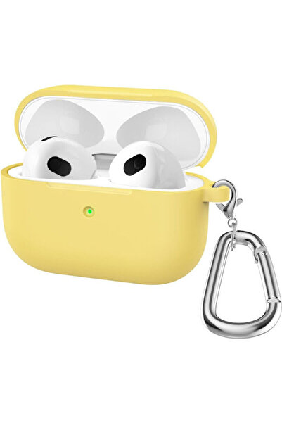 OEM Θήκη σιλικόνης σε κίτρινο χρώμα για Apple AirPods 3
