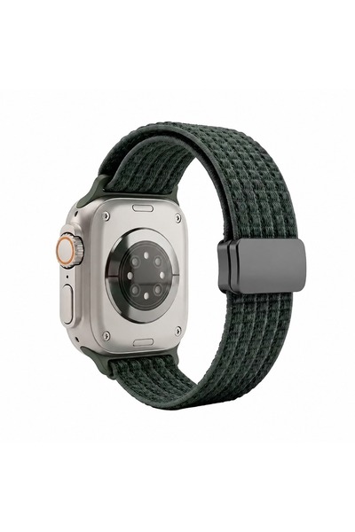Alstrap Apple Watch 12-11-10(42mm) 9 8 7 (41mm) 6 5 4 SE(40mm) 38mm Uyumlu Ma...