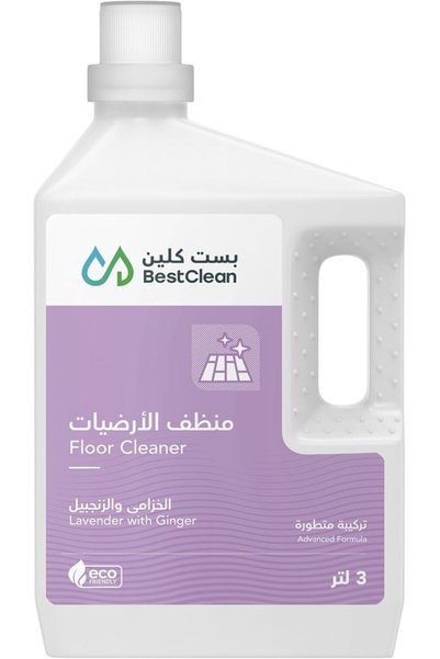 Best Clean منظف الأرضيات بيستكلين باللافندر والزنجبيل 3 لتر