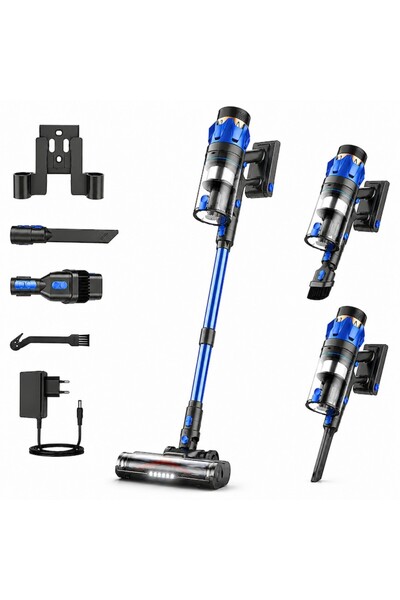 LATKON Aspirator vertical fără fir 3-în-1 Latkon ®   VC600Pro, 600W, 45000Pa,...