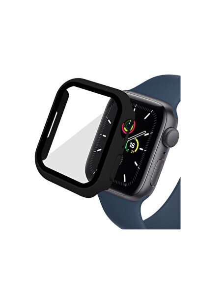 ENKAY Πλαστική θήκη σε μαύρο χρώμα για Apple Watch Σειρά 7, 8, 9 - 41mm