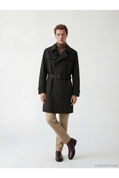 LC Waikiki Peak New Season Standard Fit Men's Trench Coat