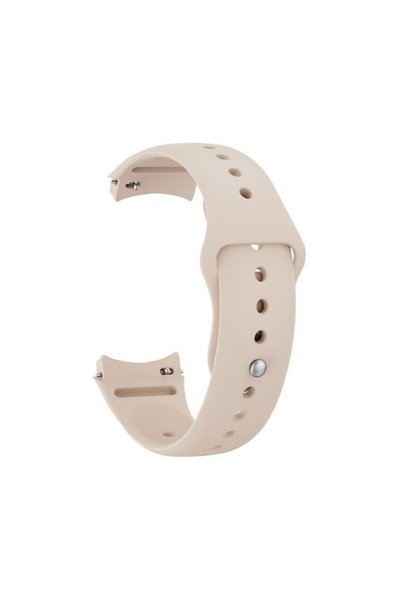 OEM Λουράκι Σιλικόνης Μπεζ (Huawei Watch 5 42mm)
