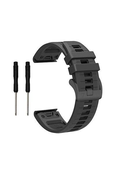 OEM Garmin Fenix 7x Fenix 7x Pro Enduro 3 Fenix 8 51mm Λουράκι Σιλικόνης Σκού...