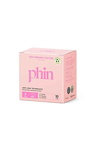 Phin Absorbante de zi din bumbac organic, Phin, 10 bucăți