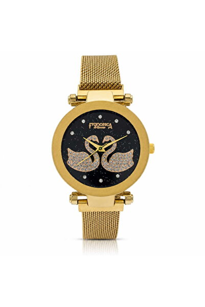 Generic Brand Ceas de damă Francesca di Geneva FF235, auriu, mecanism Quartz