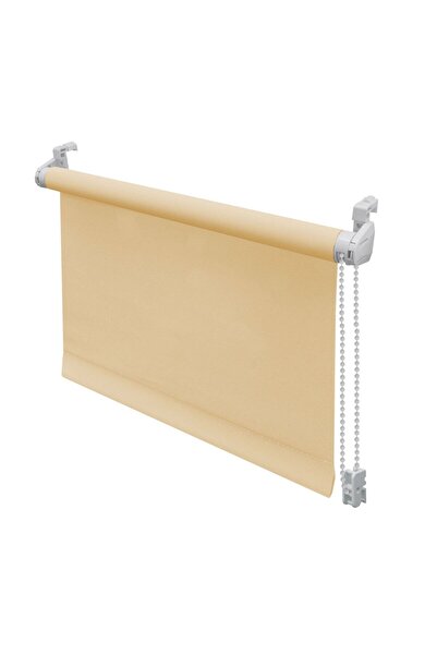 OEM Stor Gardinia, Mini Aida, poliester, bej, semiopac, dimensiuni material 6...