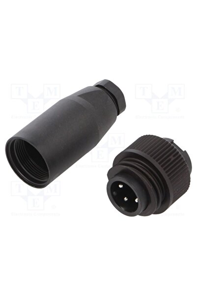 OEM Conector circular BINDER 99-0209-00-04, 400V, 16A, PIN 4, mufă, tată, nee...