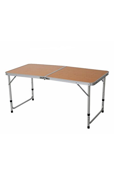 OEM Πτυσσόμενο τραπέζι κήπου 40305, μεταλλικό + MDF, ορθογώνιο, 6 ατόμων, 120...
