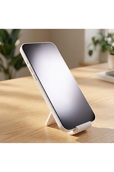 ANC3D Masa Üstü Telefon Tutucu Beyaz