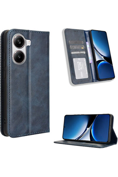 OEM Ρετρό Βιβλιοθήκη Μπλε (Poco X7 Pro)
