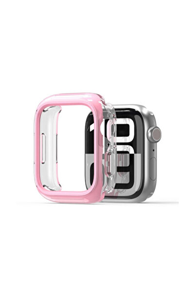 OEM Θήκη σιλικόνης σε ροζ χρώμα για Apple Watch Series 10 46mm