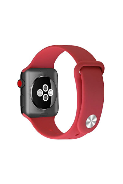 OEM Λουράκι Σιλικόνης Κόκκινο (Apple Watch Series 6/7/8/9/SE/Ultra 1/Ultra 2)