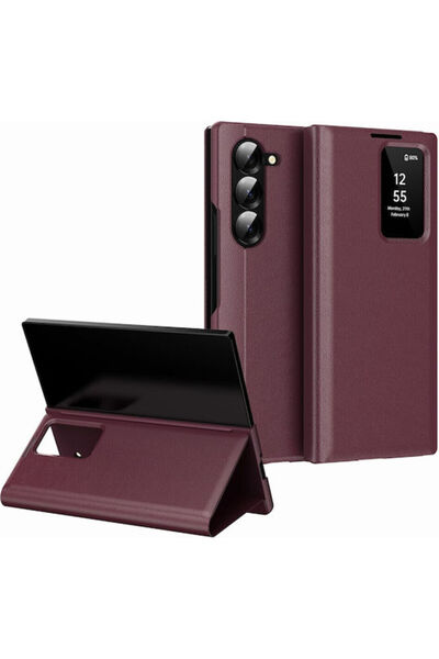 OEM Έξυπνο Βιβλίο-Παράθυρο Μπορντό (Galaxy Z Fold6)