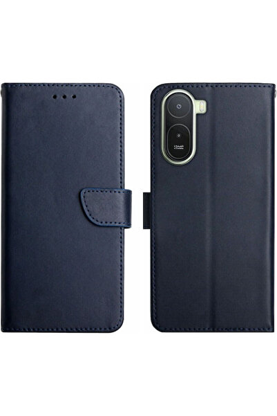 OEM Δερμάτινο Μπλε Πορτοφόλι (Xiaomi Redmi A7 Pro 4g)