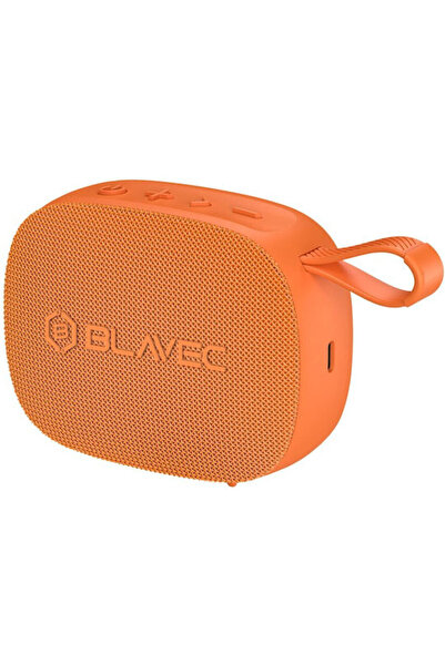 Blavec Ηχείο Bluetooth 6W με διάρκεια μπαταρίας έως 25 ώρες Πορτοκαλί WS06-O