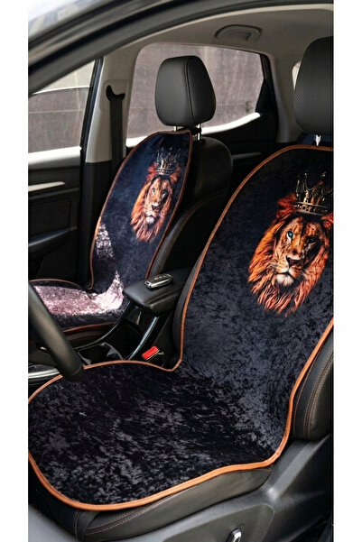 AutoKılıf Oto Koltuk Kılıfı Ön 2li Set - Airbag Uyumlu Süngerli Dijital Baskı...
