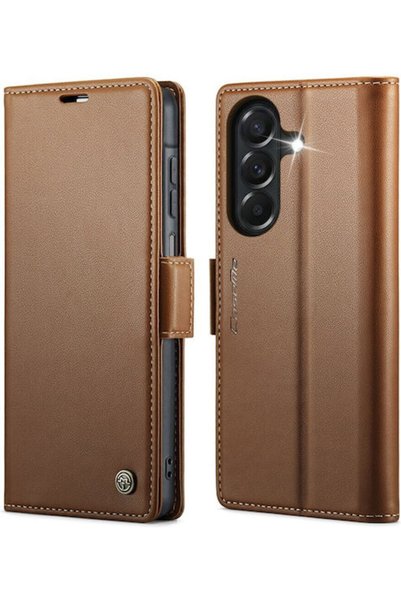 Caseme 023 Luminus Θήκη Πορτοφόλι Καφέ Samsung Galaxy A27 5g