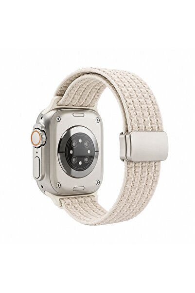 Alstrap Apple Watch 12-11-10(42mm) 9 8 7 (41mm) 6 5 4 SE(40mm) 38mm Uyumlu Ma...