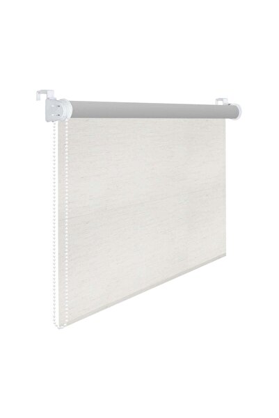 OEM Lariana roller blind, Clemfix Termo-K105 IN, Polyester, white imitation, ...