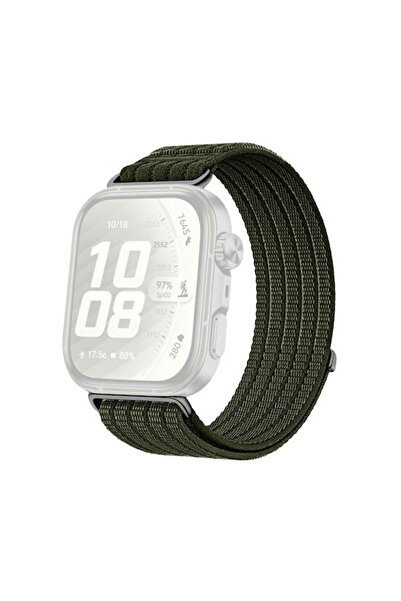 sscase Huawei Watch Fit 3/fit 4/fit 4 Pro Fit 5/fit 5 Pro Λουράκι Νάιλον Σκού...