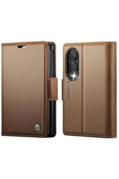 Caseme 023 Luminus Πορτοφόλι Καφέ (Galaxy Z Fold8)
