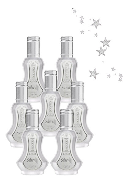 ALREHAB 7 قطع عطر فضي 35 مل