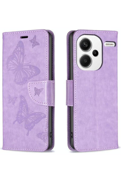 OEM Θήκη-Πορτοφόλι Μωβ (Xiaomi Redmi Note 13 Pro Plus)