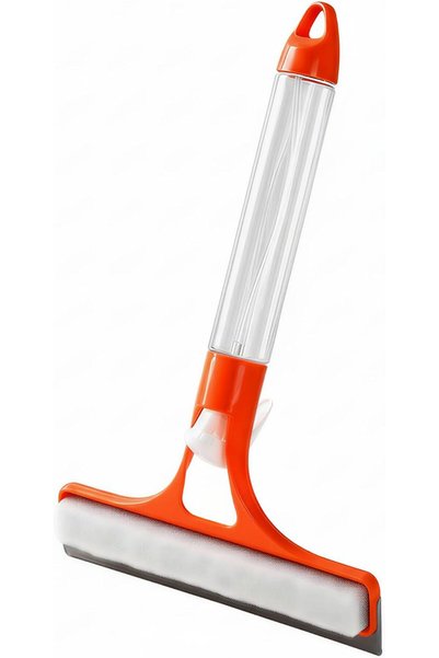 GoodTool 3-in-1 Window Squeegee, Silicone Squeegee Bathroom Cleaner Tool, Han...