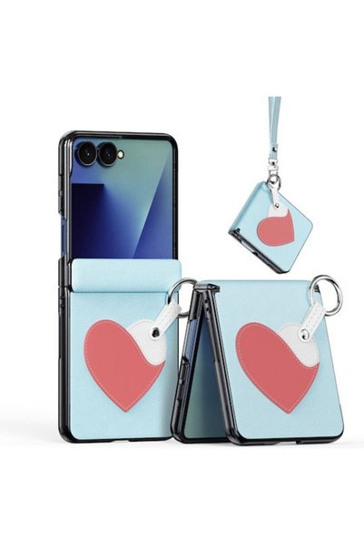 Dux Ducis Σειρά Luvy Σκληρή Θήκη Γαλάζιο Αγάπη για Samsung Galaxy Z Flip8 5g