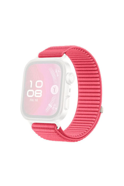 Other Kalebol Υφασμάτινο Λουράκι Ροζ (Huawei Watch Fit 3)