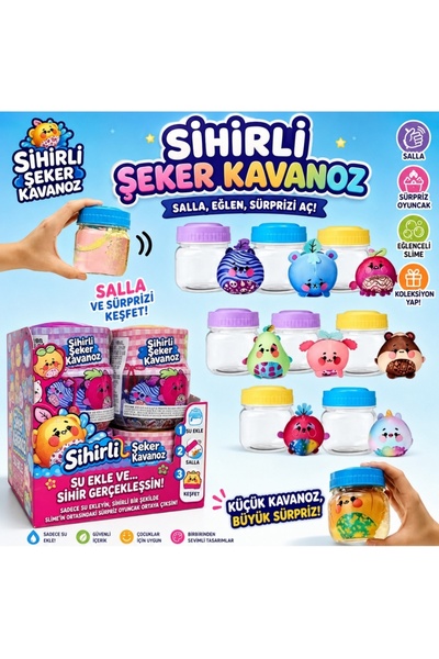 5DM Sihirli dönüşüm kavanoz su ekle çalkala supriz oyuncak