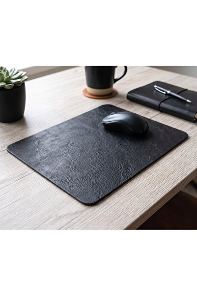 Alfa Deri Hakiki Deri Mouse Pad – Dikişsiz Hakiki Deri Mouse Ped
