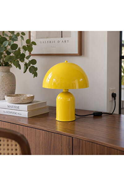 BY-LAMP Soho Sarı Metal Masa Lambası | ByLamp