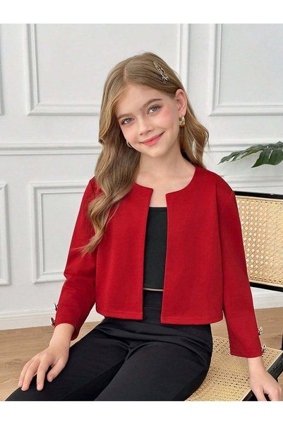 Sheya Cardigan, red - 11 years