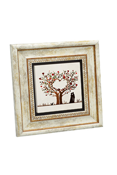 Sadrazam Pictură pe piatră naturală cu imprimeu Arborele Vieții 20X20 1G-Tree2