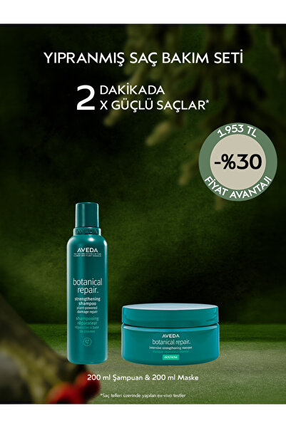 Aveda Botanical Repair Yoğun Onarım Saç Bakım Seti