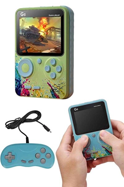 UCUZTEKNO Televizyona Bağlanan Çift Joystick Taşınabilir Klasik Retro Oyunlu