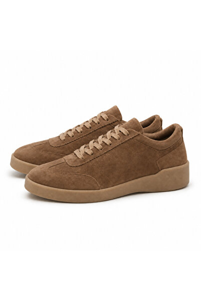 a ayak&kabım official Virenza Genuine Leather Suede Women's Sneakers, Handmad...