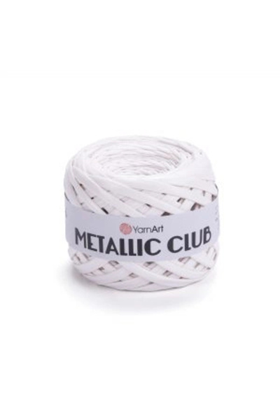 Yarnart Metalik klub bela metalik hobi pređa za ručno pletenje 8121